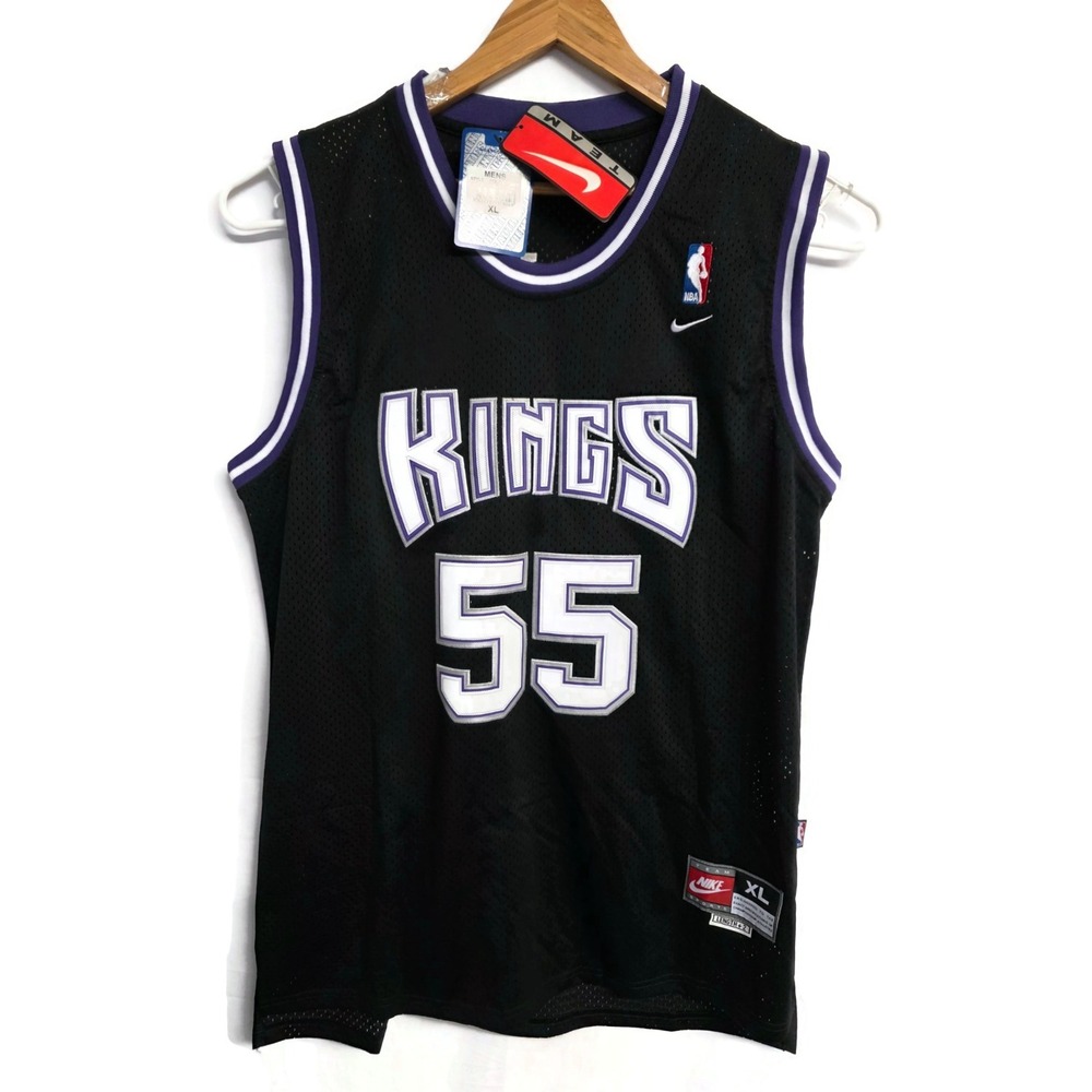 Nike NBA Sacramento Kings Jason Williams #55 Black Swingman Jersey sz XL
